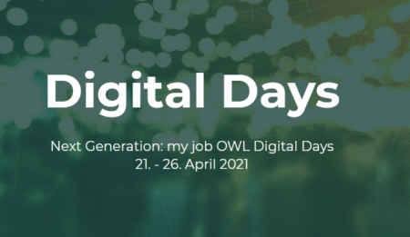 my job OWL Digital Days: 21. - 26. April 2021