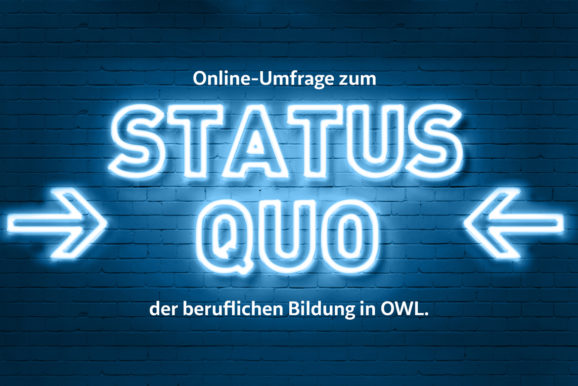 Online-Umfrage zum Status quo der beruflichen Bildung in OWL